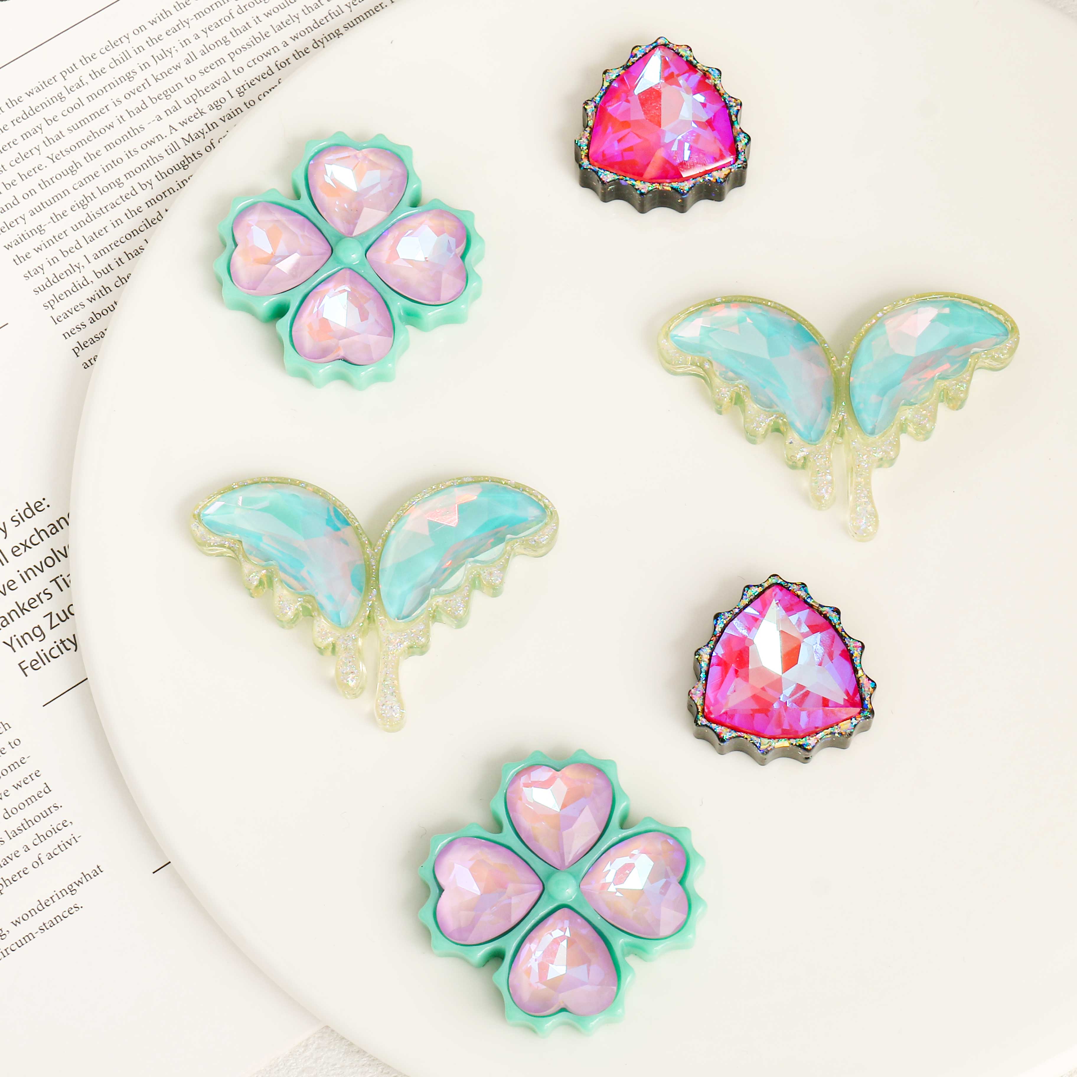 Resin Art Geode - Kit de Fabricação de Joias com