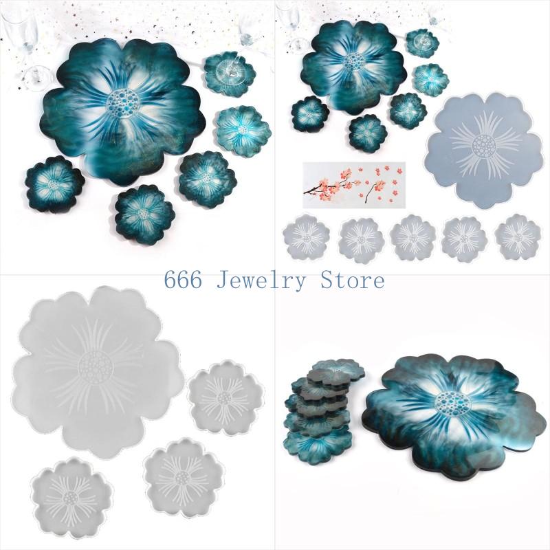 Resin Art Geode - F2TD resina epóxi fundindo o molde