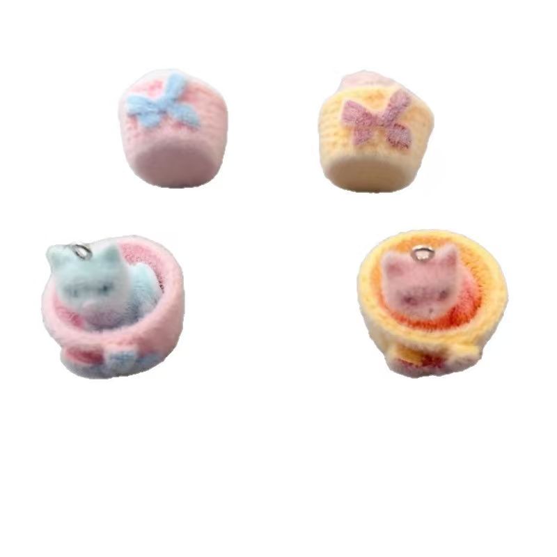 4 peças de pingente de gato em - Resin Art For Sale avaliação e preço