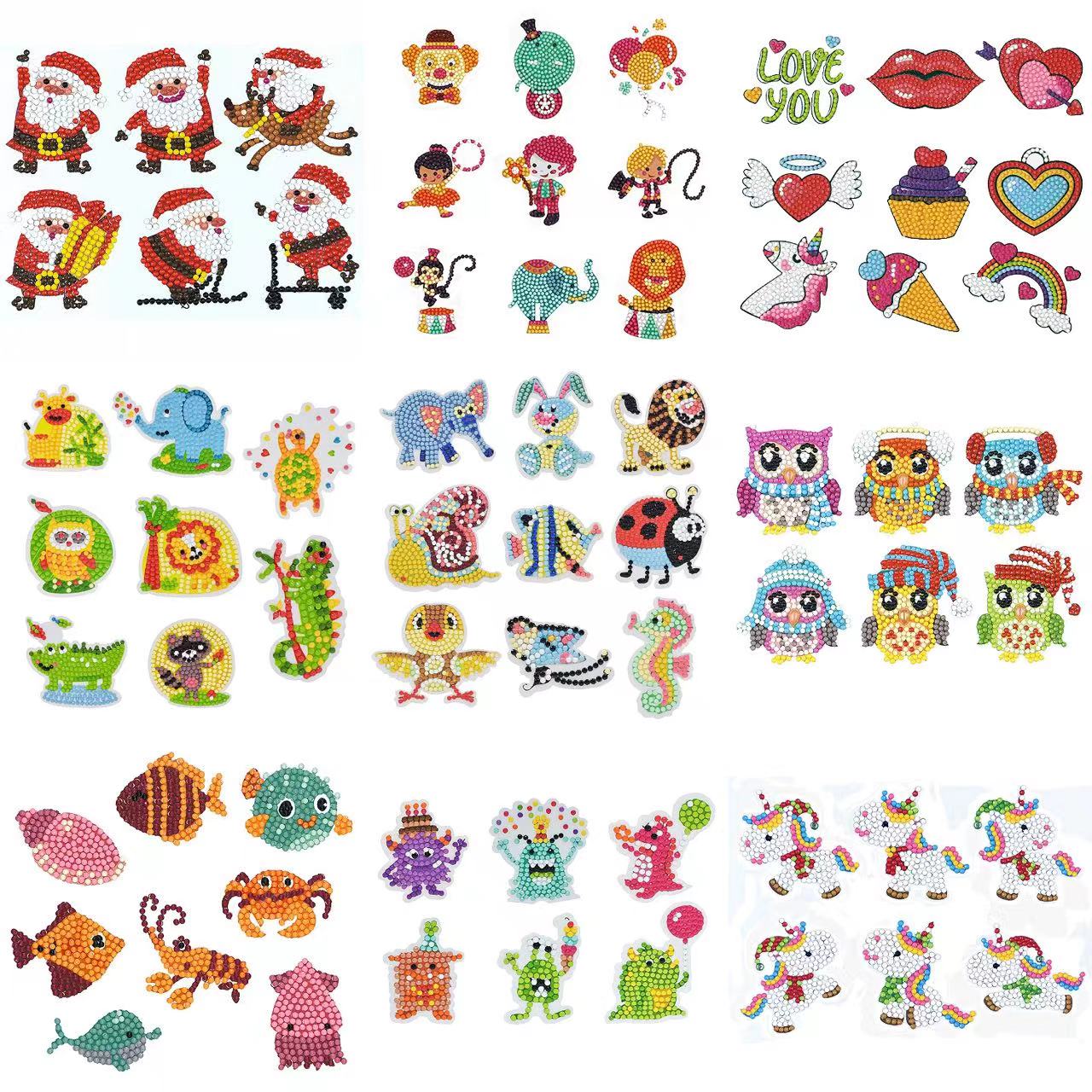 5D Diamond Painting Stickers K - Resin Art Painting avaliação e preço