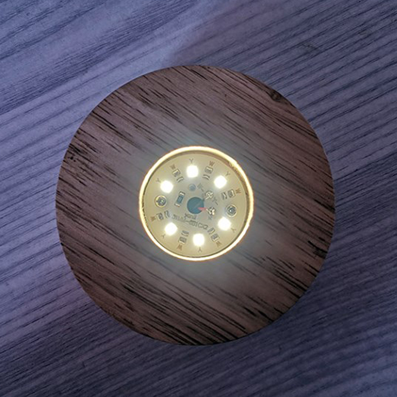 Display de luz LED redondo de  - Resin Art Stand avaliação e preço