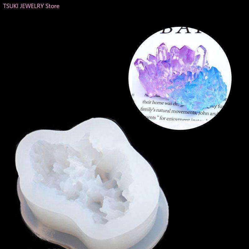 62ke diy cristal quartzo rock  - Resin Art Geode avaliação e preço