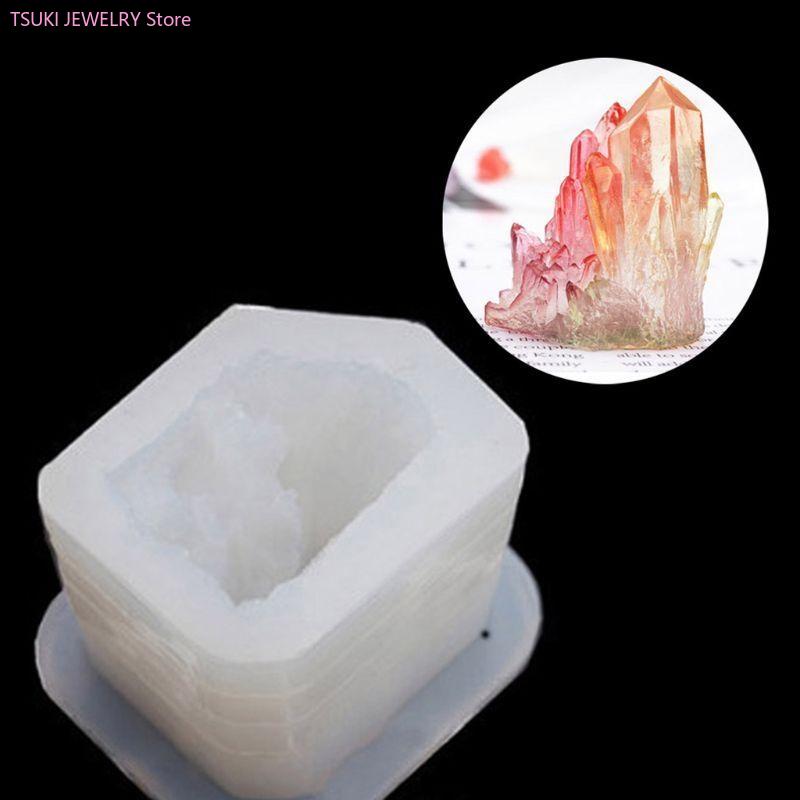 62ke diy cristal quartzo rock  - Resin Art Geode avaliação e preço