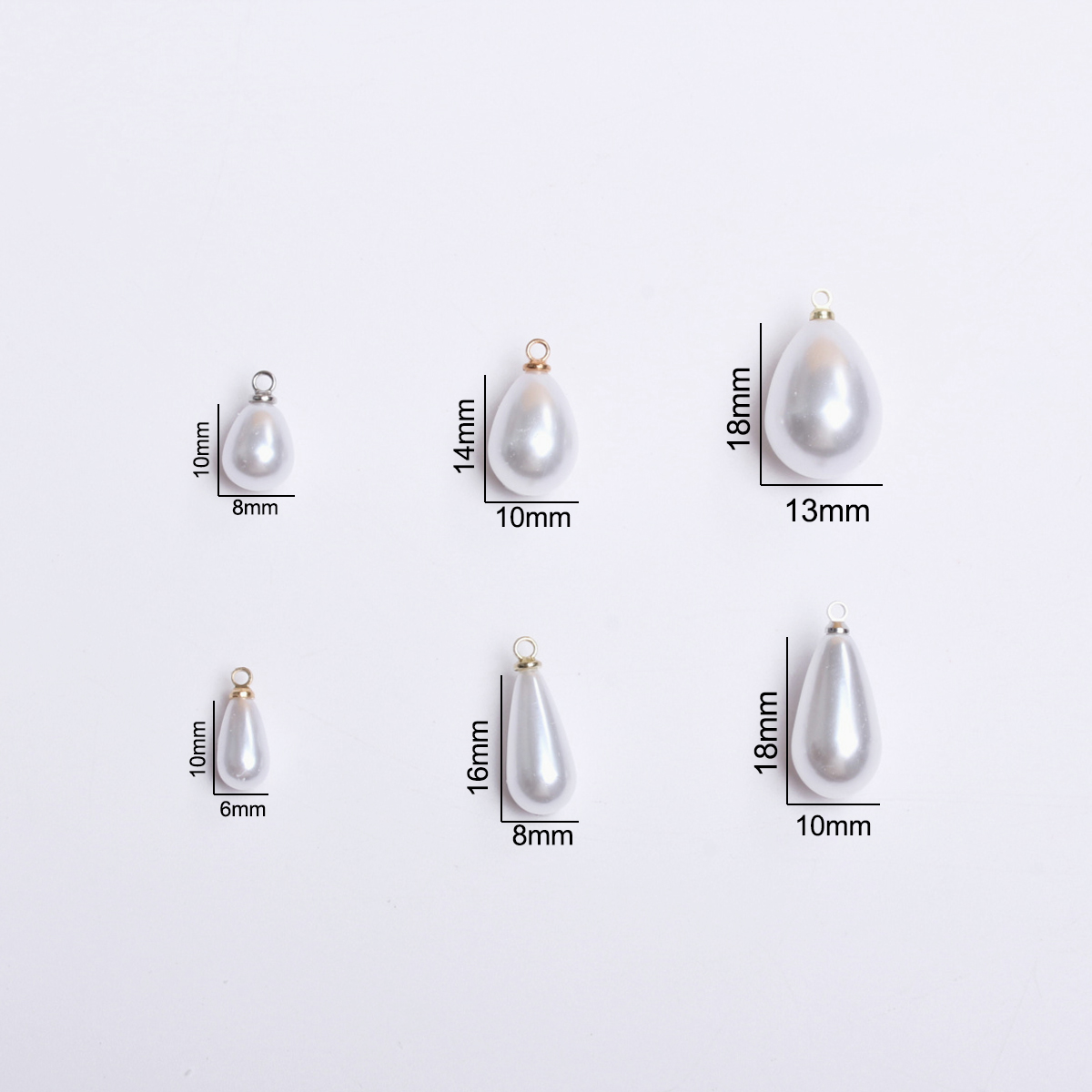 100 pçs/saco 10/14/16/18mm bri - Resin Art Necklace avaliação e preço
