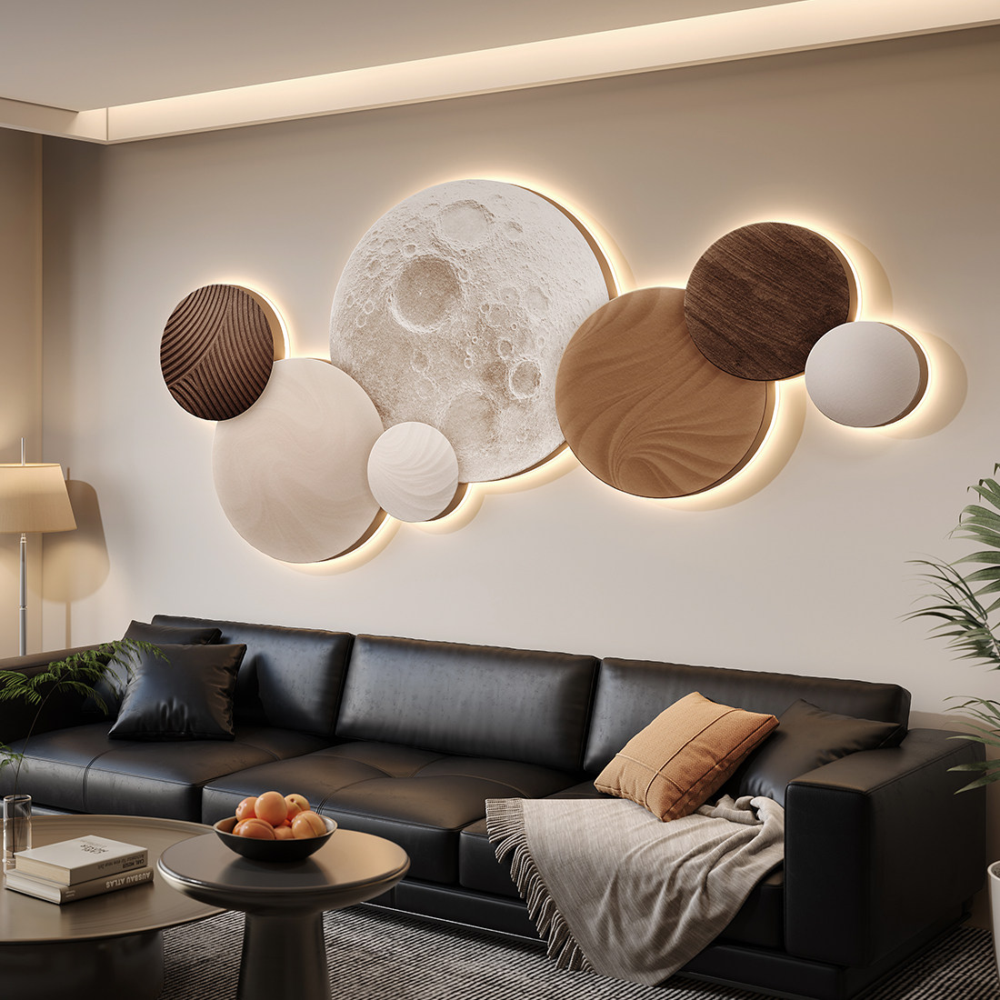 Arte de Parede Moderna de Luxo - Resin Art On Wood avaliação e preço