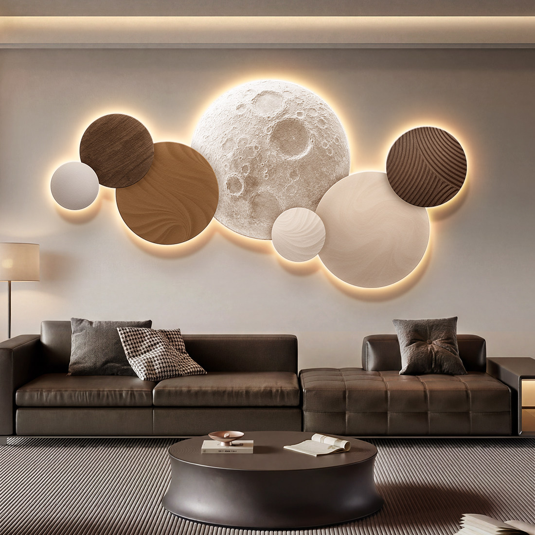 Arte de Parede Moderna de Luxo - Resin Art On Wood avaliação e preço
