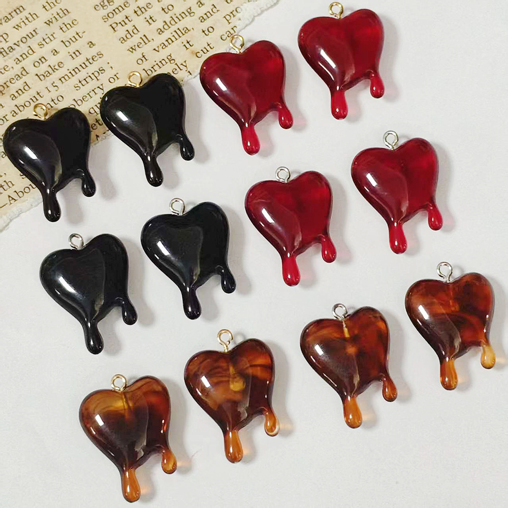 10 peças de Pingentes de Resin - Resin Art Necklace avaliação e preço
