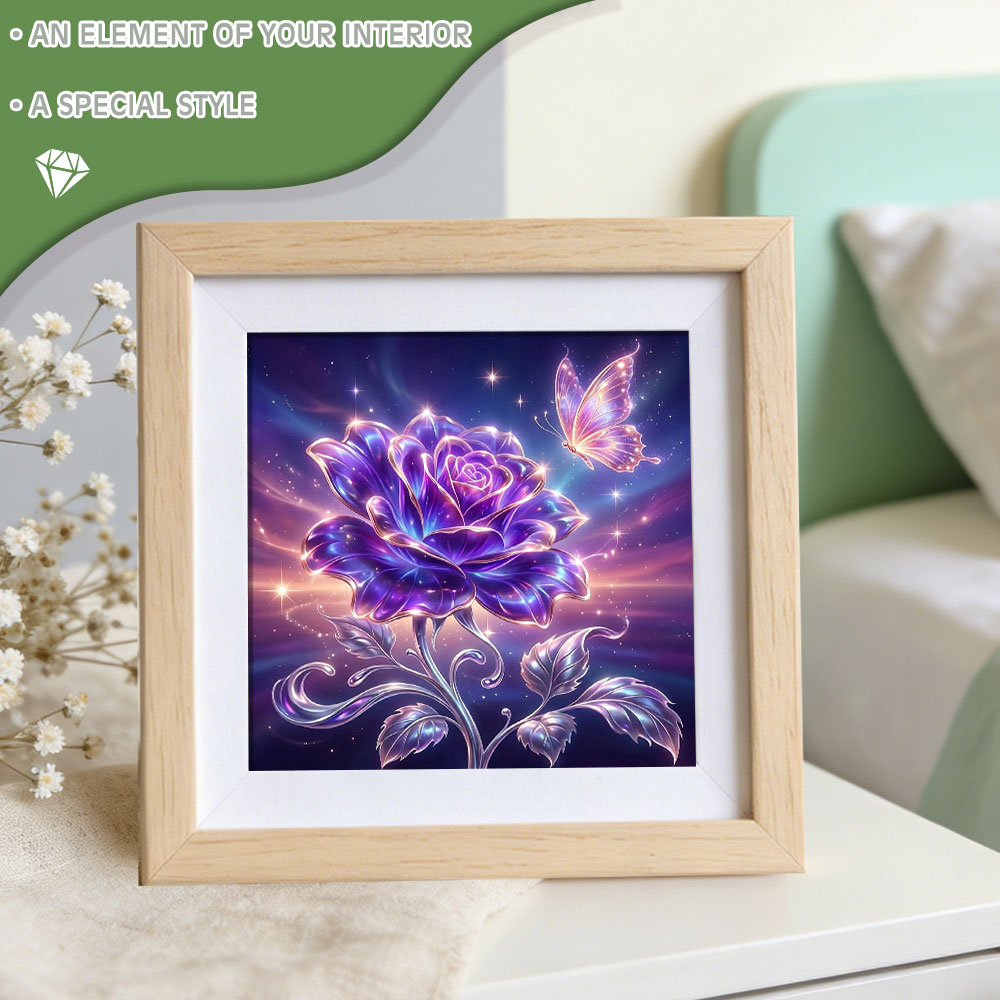 Pintura em Diamante Huacan com - Resin Art For Rose avaliação e preço