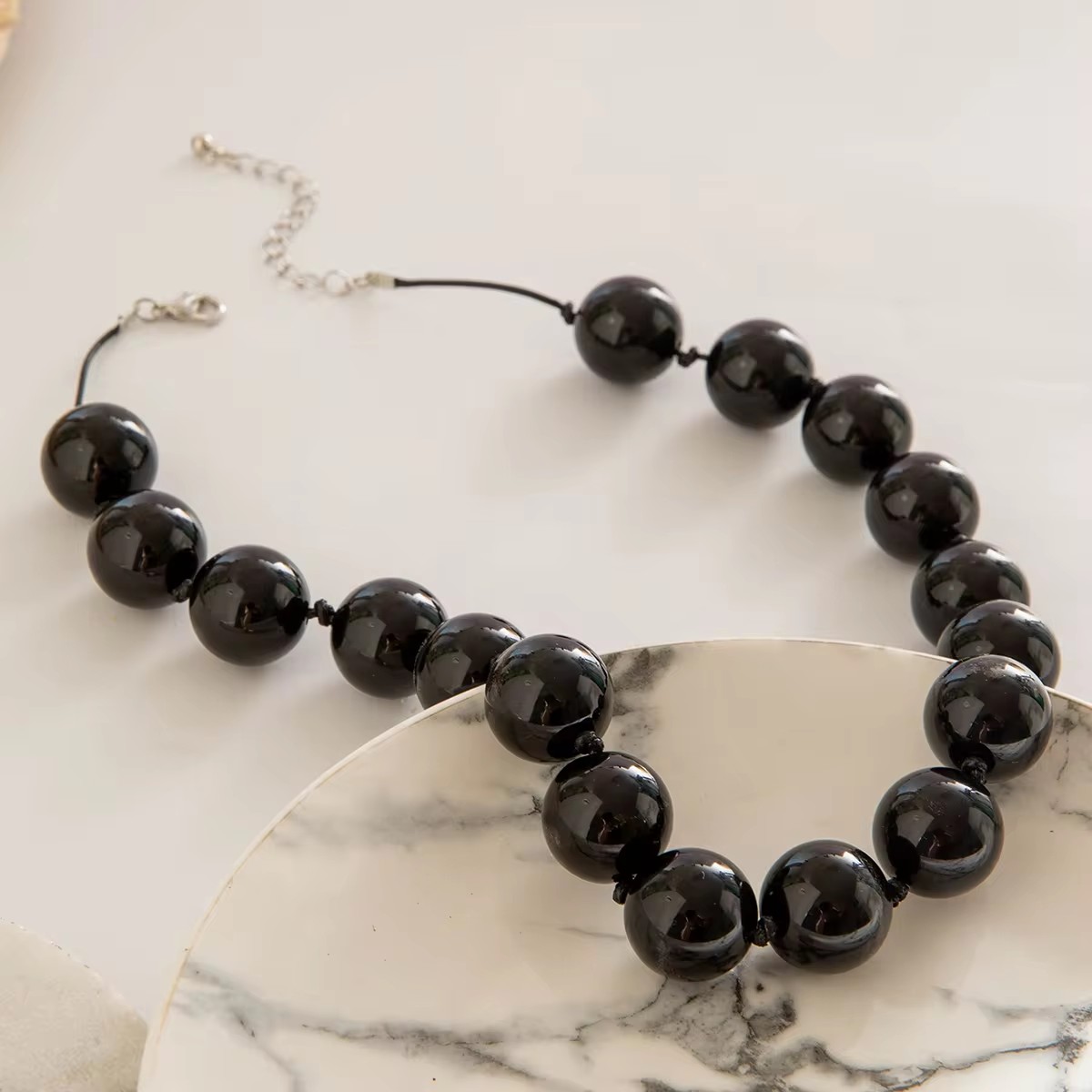 Tocona novo colorido grande gr - Resin Art Necklace avaliação e preço