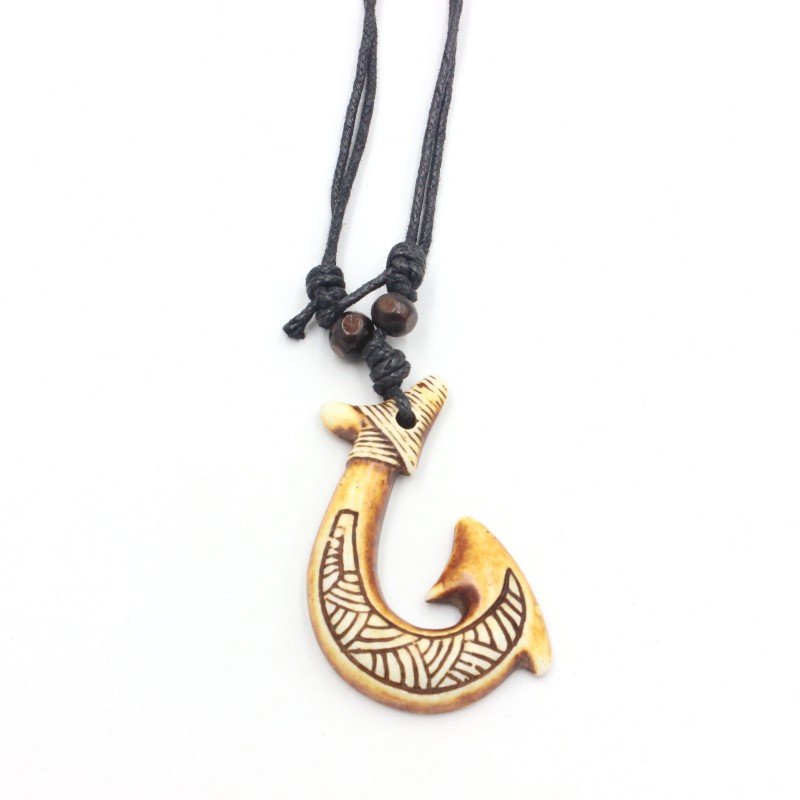 Nova Zelândia Colar Anzol para - Resin Art Necklace avaliação e preço