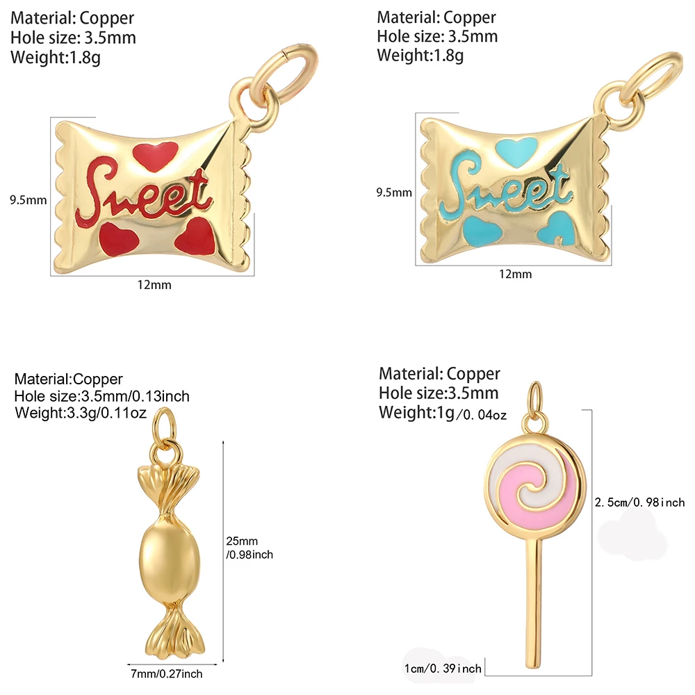 Doces Pirulito Charme Para Mul - Resin Art Necklace avaliação e preço