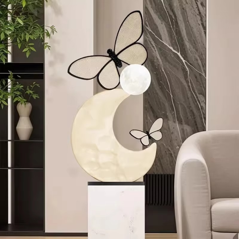 Moderno luxo resina borboleta  - Resin Art Floor Design avaliação e preço