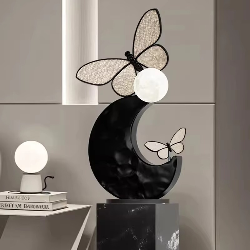 Moderno luxo resina borboleta  - Resin Art Floor Design avaliação e preço