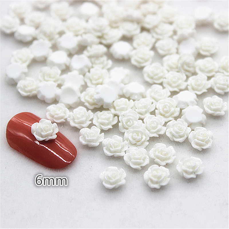 Mini Resina Rose Flor Flatback - Resin Art For Rose avaliação e preço