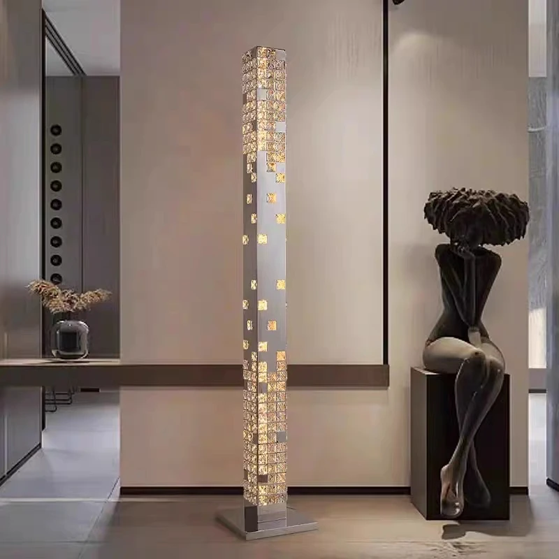 Luminária de Chão de Cristal L - Resin Art Floor Design avaliação e preço