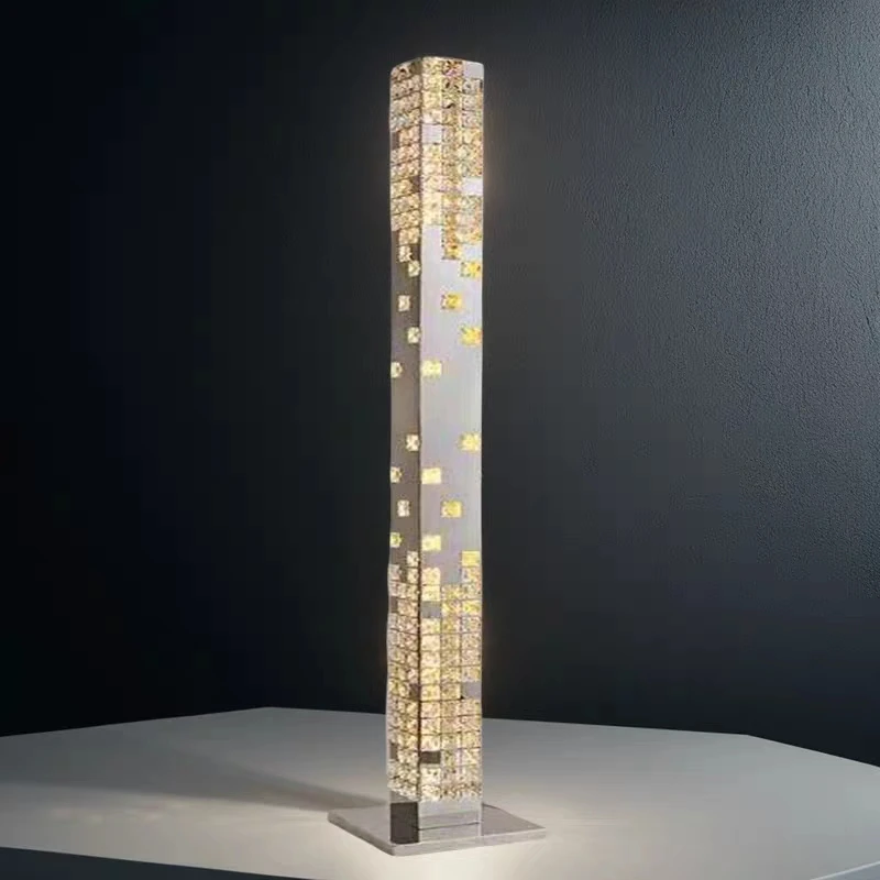Luminária de Chão de Cristal L - Resin Art Floor Design avaliação e preço