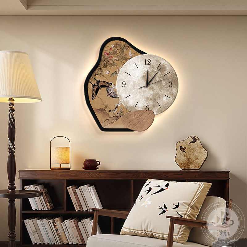 Relógio de Parede Retrô de Bam - Resin Art On Wood avaliação e preço