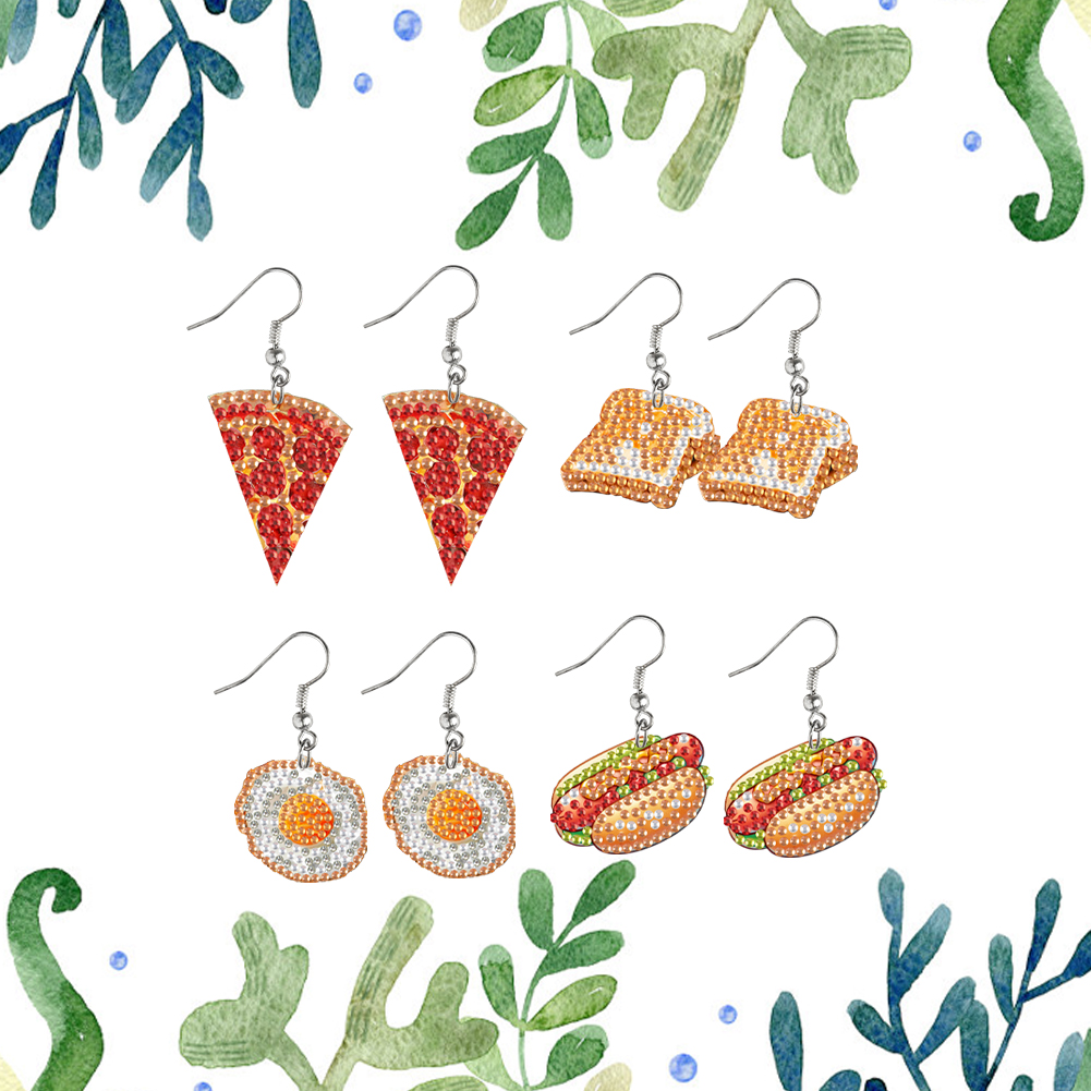 4 Pares de Kit de Fabricação d - Resin Art Earrings Kit avaliação e preço