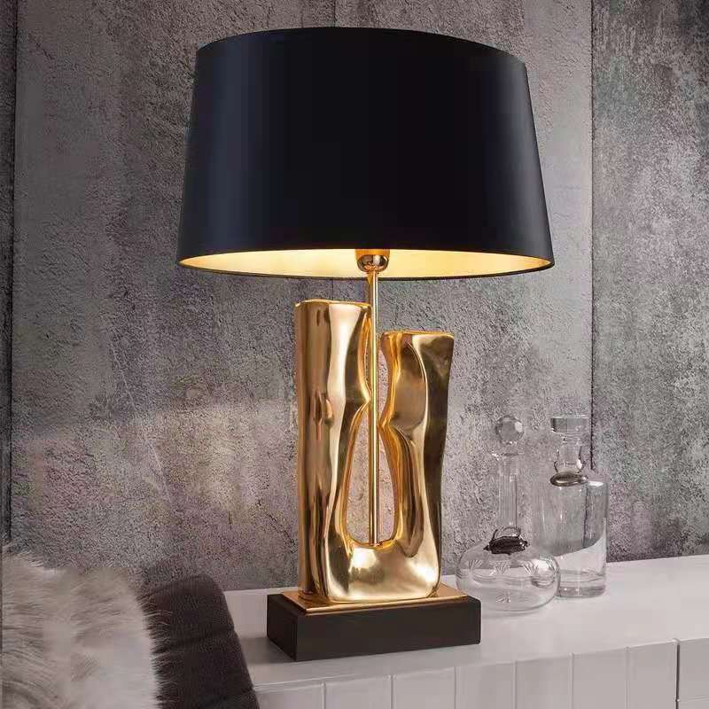 Luminária de Mesa de Metal Cri - Resin Art Floor Design avaliação e preço