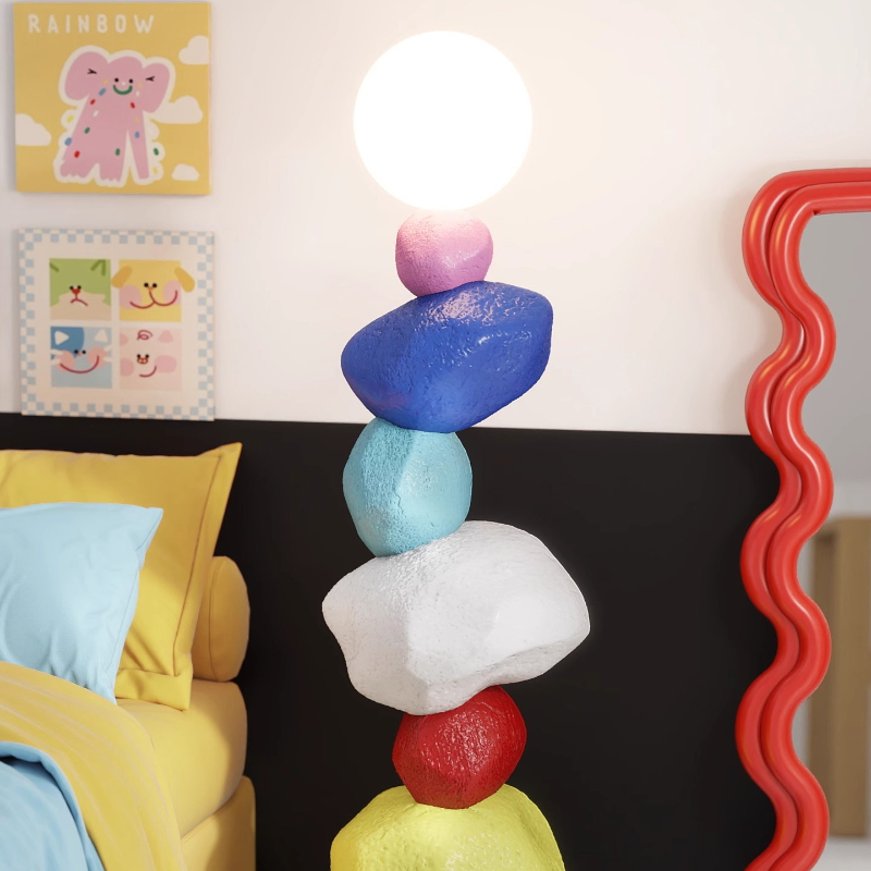 Designer colorido estátuas de  - Resin Art Floor Design avaliação e preço