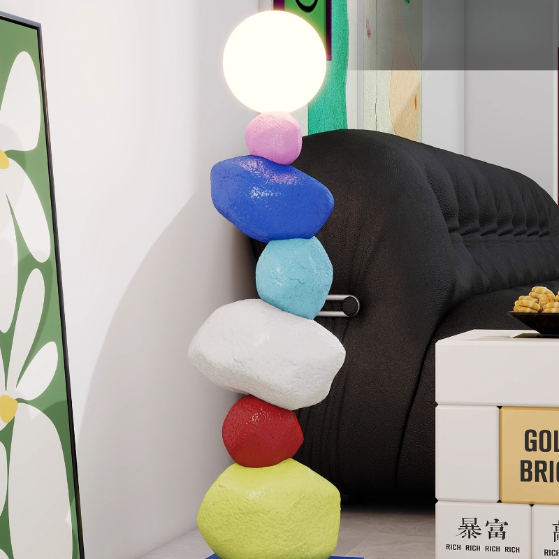 Designer colorido estátuas de  - Resin Art Floor Design avaliação e preço