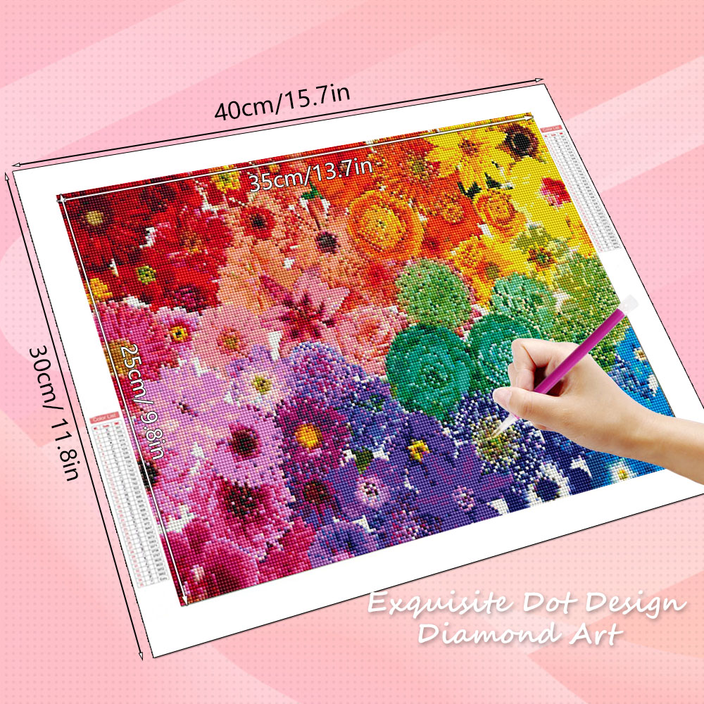 Kits de Arte em Diamante HUACA - Resin Art For Rose avaliação e preço
