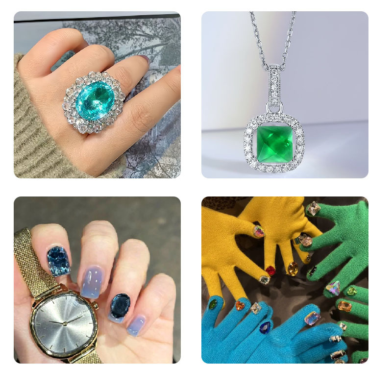 Diy cubo anel colar pulseira a - Resin Art Necklace avaliação e preço