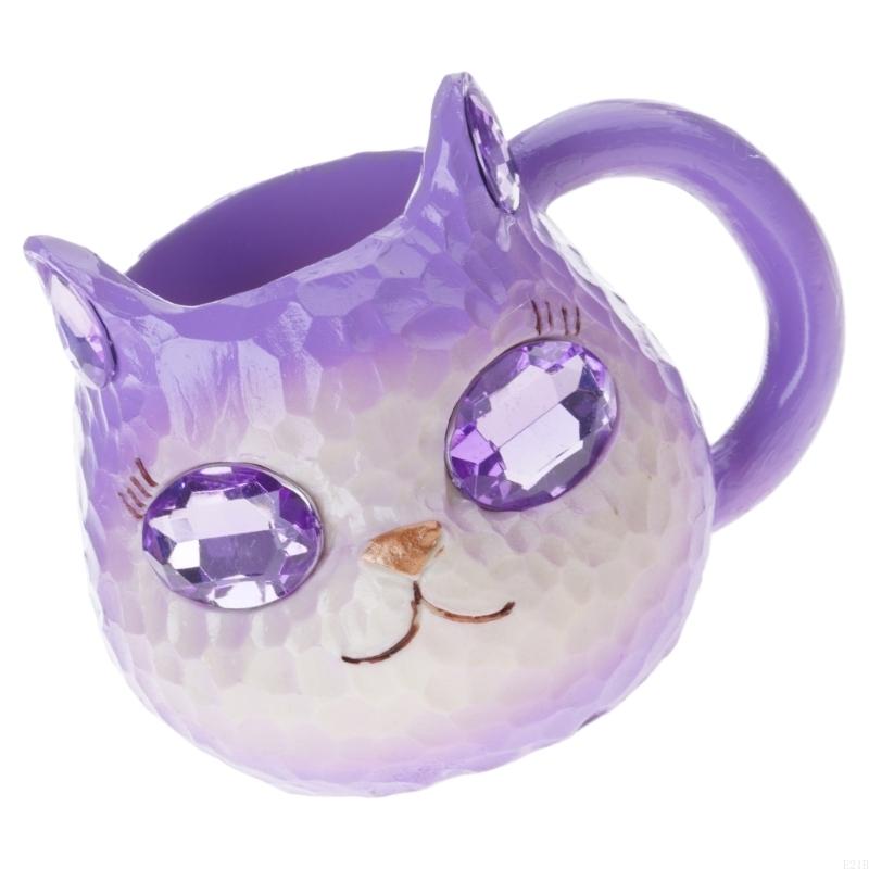 Estilo gatos rosto canecas res - Resin Art Geode avaliação e preço