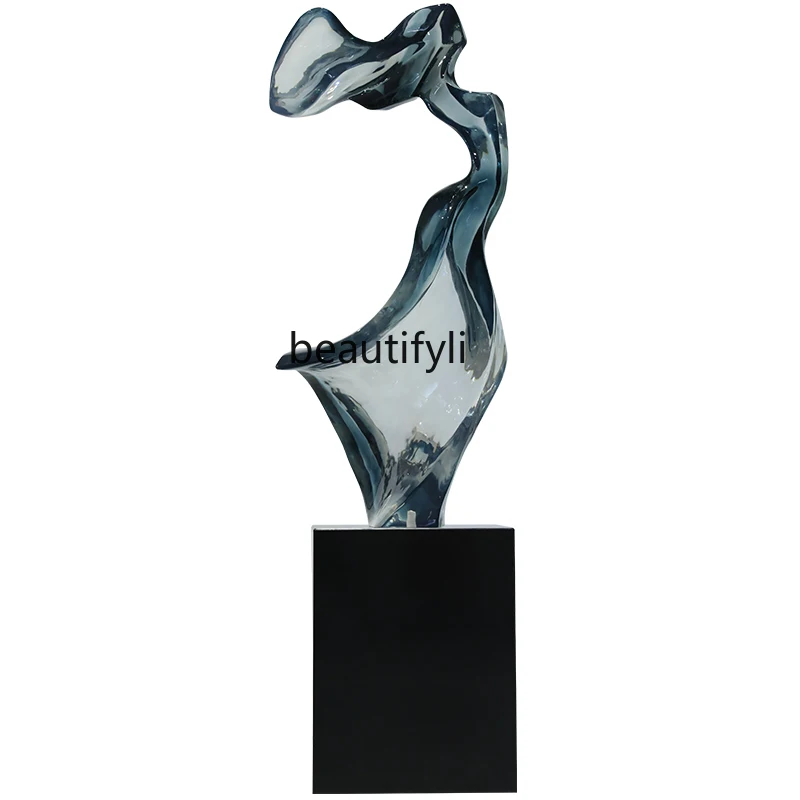 53 luz moderna luxo escultura  - Resin Art Floor avaliação e preço