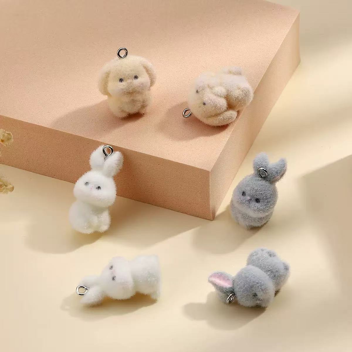 10 pçs reunindo pequeno coelho - Resin Art For Sale avaliação e preço